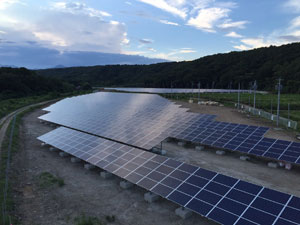 西郷村太陽光発電所　エコサンライト