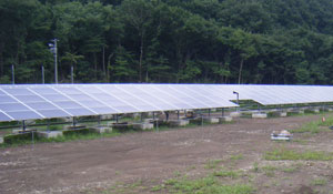 西郷村太陽光発電所　エコサンライト